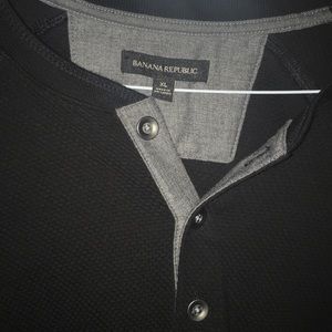 XL Banana Republic Waffle Shirt